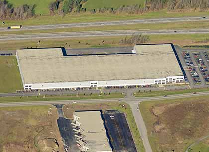 Erie Station Business Park Aerial View: CooperVision, Lots H, I and J.