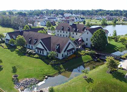 Williams Mill Office Center (Lot N), with Erie Station Village in the background.