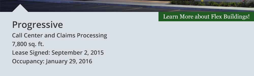 Progressive - click to learn more about flex buildings